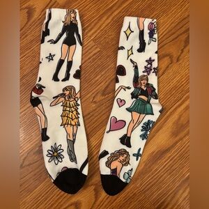 Musician Themed Graphic Socks